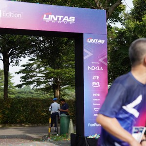 Race photo from LINTAS TEKNOLOGI SOLUTIONS DAY
