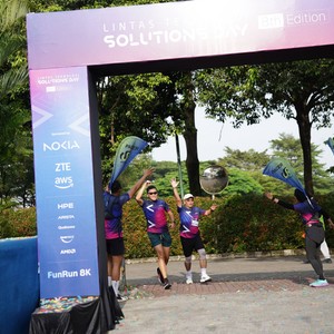Race photo from LINTAS TEKNOLOGI SOLUTIONS DAY