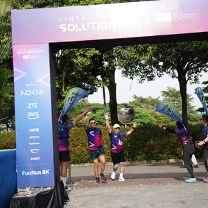 Race photo from LINTAS TEKNOLOGI SOLUTIONS DAY