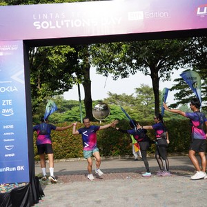 Race photo from LINTAS TEKNOLOGI SOLUTIONS DAY