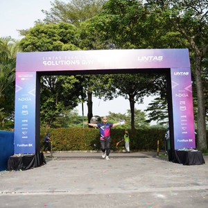 Race photo from LINTAS TEKNOLOGI SOLUTIONS DAY