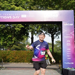 Race photo from LINTAS TEKNOLOGI SOLUTIONS DAY