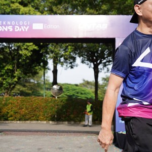 Race photo from LINTAS TEKNOLOGI SOLUTIONS DAY
