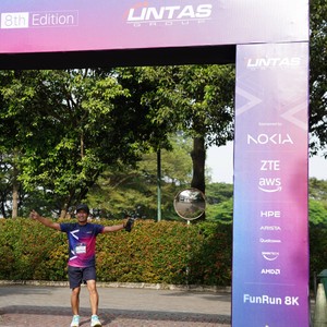 Race photo from LINTAS TEKNOLOGI SOLUTIONS DAY
