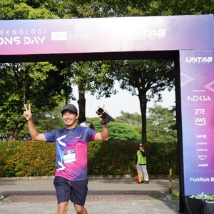 Race photo from LINTAS TEKNOLOGI SOLUTIONS DAY