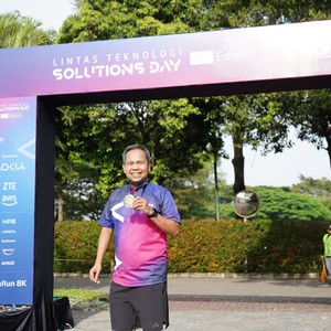 Race photo from LINTAS TEKNOLOGI SOLUTIONS DAY
