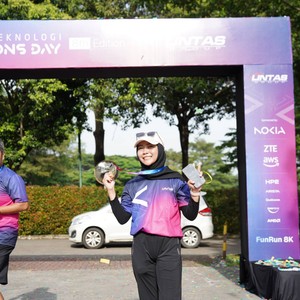 Race photo from LINTAS TEKNOLOGI SOLUTIONS DAY