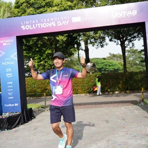 Race photo from LINTAS TEKNOLOGI SOLUTIONS DAY