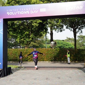 Race photo from LINTAS TEKNOLOGI SOLUTIONS DAY