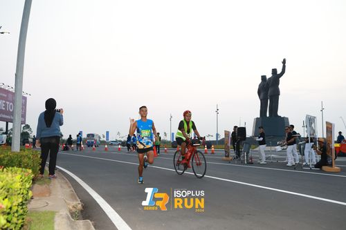 Race photo from ISOPlus Run 2024 Jakarta