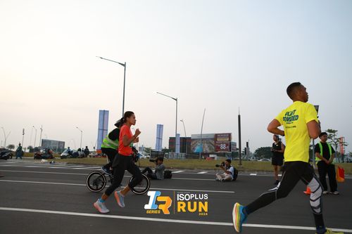 Race photo from ISOPlus Run 2024 Jakarta