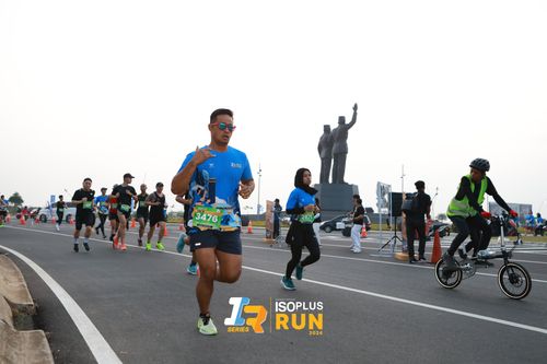 Race photo from ISOPlus Run 2024 Jakarta