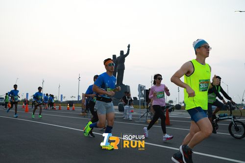 Race photo from ISOPlus Run 2024 Jakarta