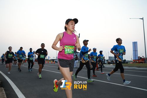 Race photo from ISOPlus Run 2024 Jakarta