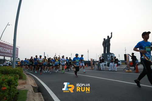 Race photo from ISOPlus Run 2024 Jakarta