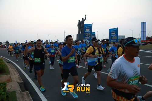 Race photo from ISOPlus Run 2024 Jakarta