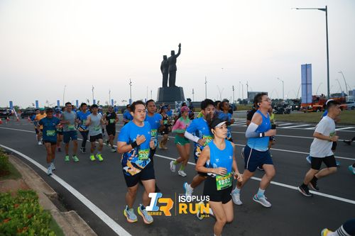 Race photo from ISOPlus Run 2024 Jakarta