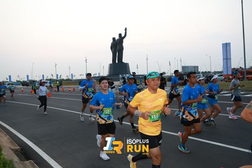 Race photo from ISOPlus Run 2024 Jakarta