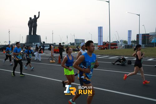 Race photo from ISOPlus Run 2024 Jakarta