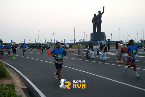 Race photo from ISOPlus Run 2024 Jakarta