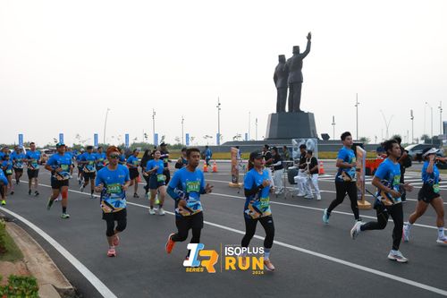 Race photo from ISOPlus Run 2024 Jakarta