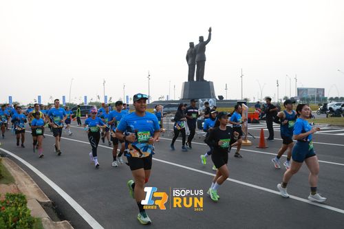 Race photo from ISOPlus Run 2024 Jakarta