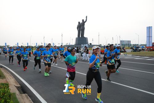Race photo from ISOPlus Run 2024 Jakarta