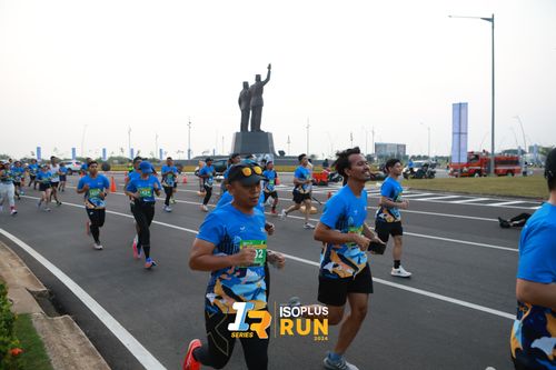 Race photo from ISOPlus Run 2024 Jakarta