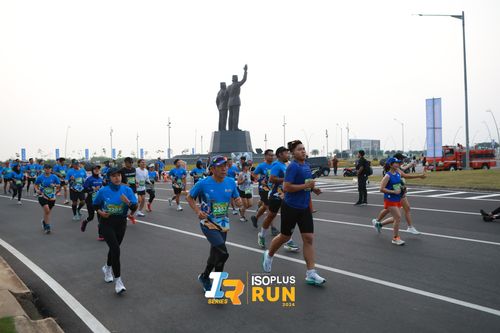 Race photo from ISOPlus Run 2024 Jakarta
