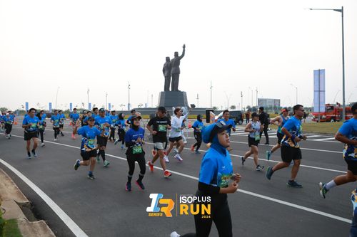 Race photo from ISOPlus Run 2024 Jakarta