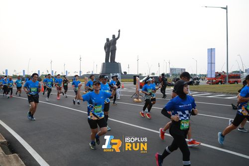Race photo from ISOPlus Run 2024 Jakarta