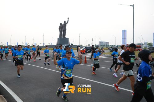 Race photo from ISOPlus Run 2024 Jakarta