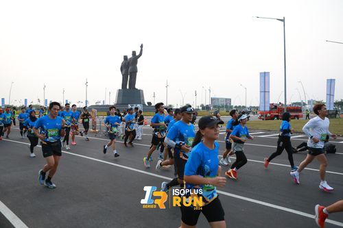 Race photo from ISOPlus Run 2024 Jakarta
