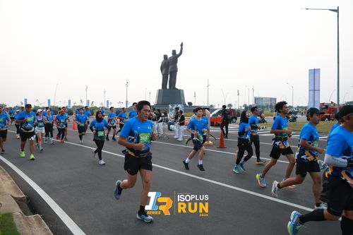 Race photo from ISOPlus Run 2024 Jakarta