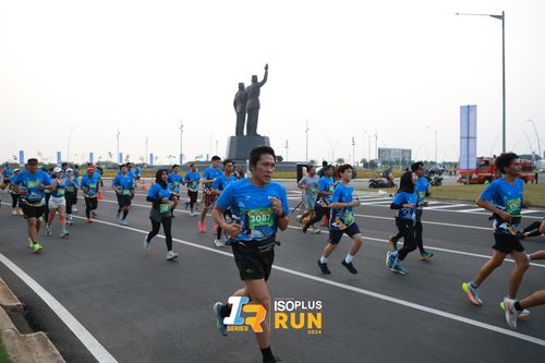 Race photo from ISOPlus Run 2024 Jakarta