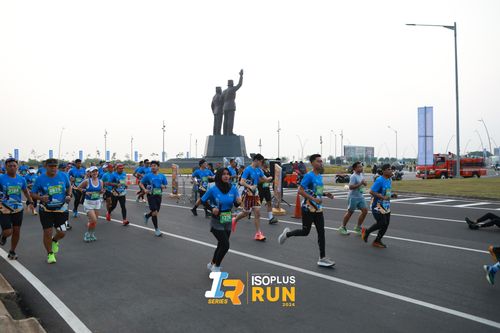 Race photo from ISOPlus Run 2024 Jakarta