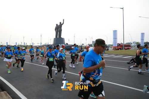 Race photo from ISOPlus Run 2024 Jakarta