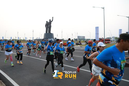 Race photo from ISOPlus Run 2024 Jakarta