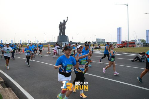 Race photo from ISOPlus Run 2024 Jakarta