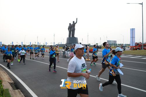 Race photo from ISOPlus Run 2024 Jakarta