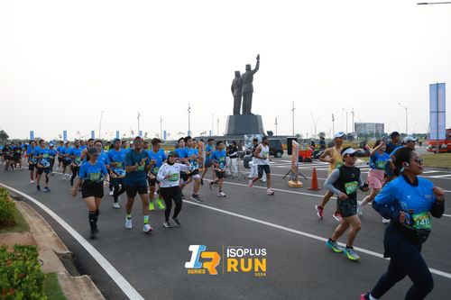 Race photo from ISOPlus Run 2024 Jakarta