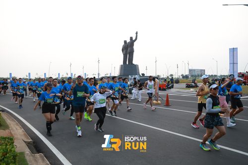 Race photo from ISOPlus Run 2024 Jakarta