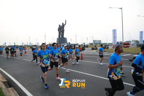 Race photo from ISOPlus Run 2024 Jakarta