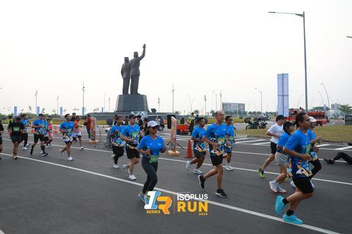 Race photo from ISOPlus Run 2024 Jakarta