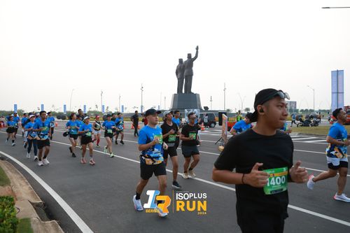 Race photo from ISOPlus Run 2024 Jakarta