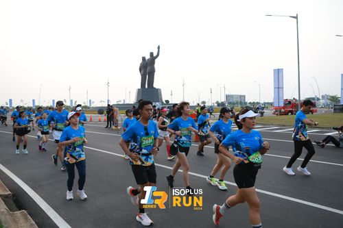 Race photo from ISOPlus Run 2024 Jakarta