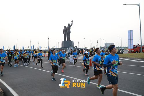 Race photo from ISOPlus Run 2024 Jakarta
