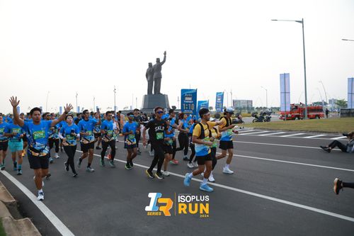 Race photo from ISOPlus Run 2024 Jakarta