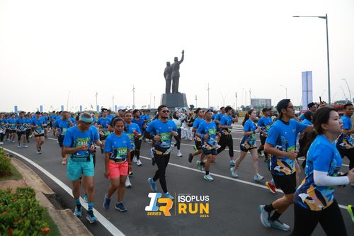 Race photo from ISOPlus Run 2024 Jakarta