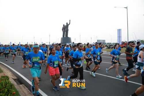 Race photo from ISOPlus Run 2024 Jakarta